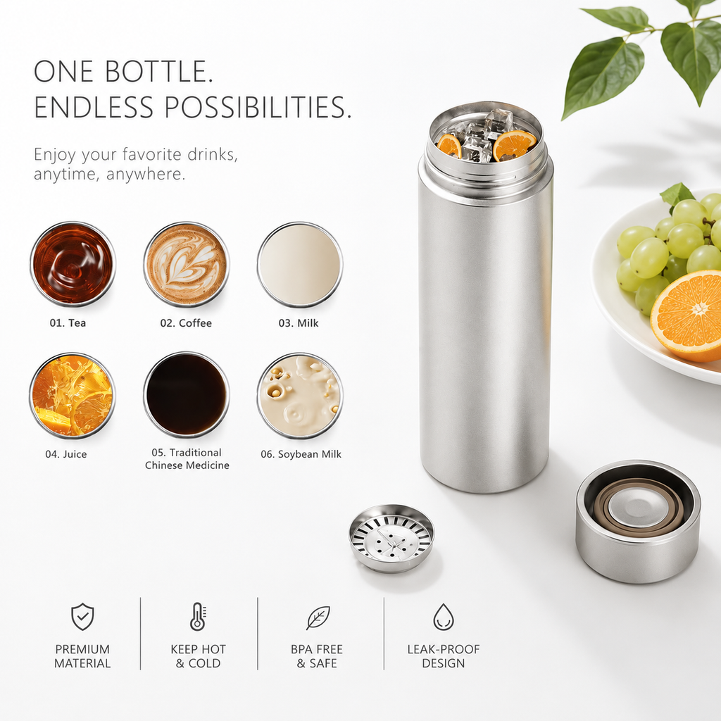 Pure Titanium Insulated Cup