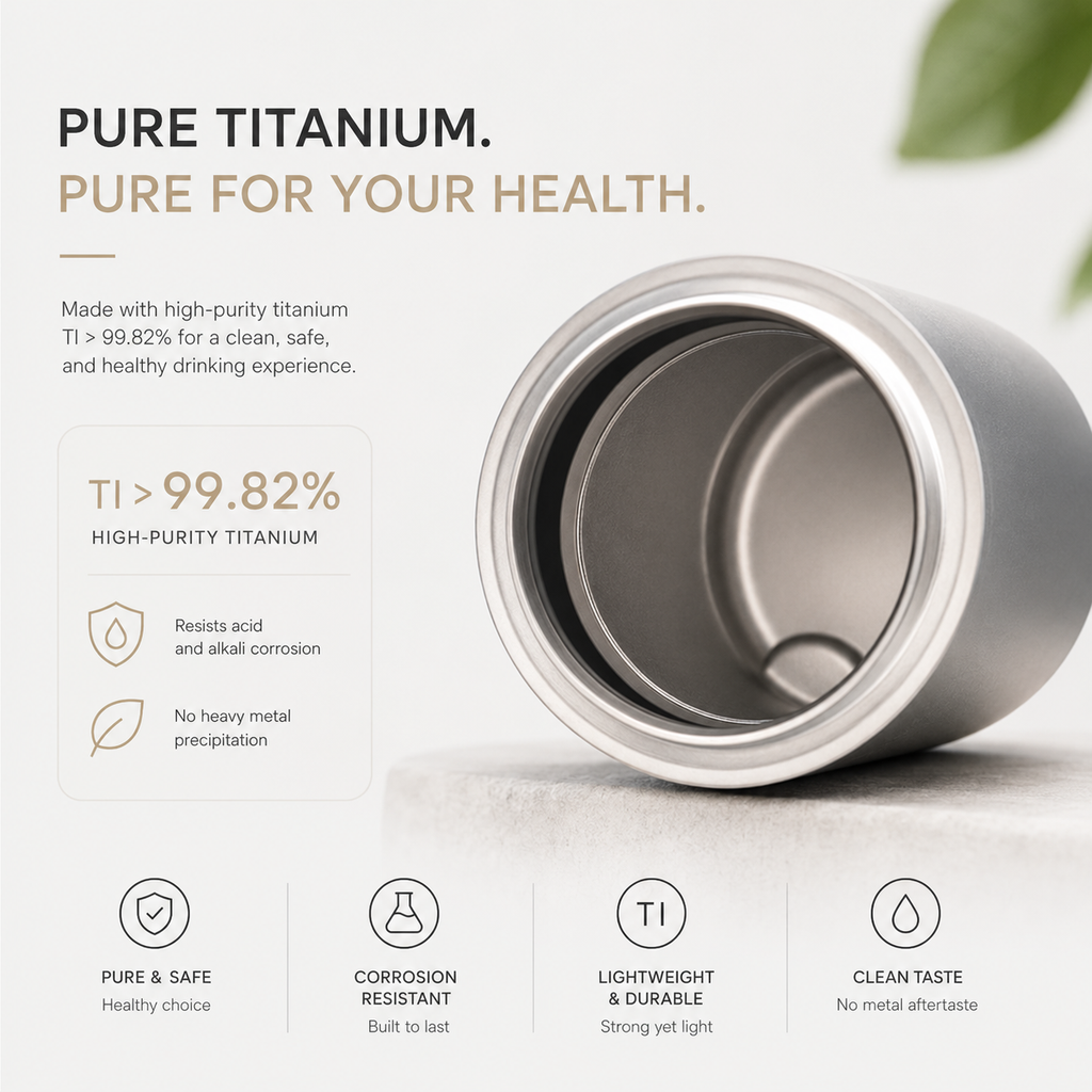Pure Titanium Insulated Cup